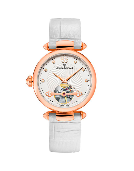 Часы Claude Bernard Dress Code Automatic Open Heart  85022-37RAPR